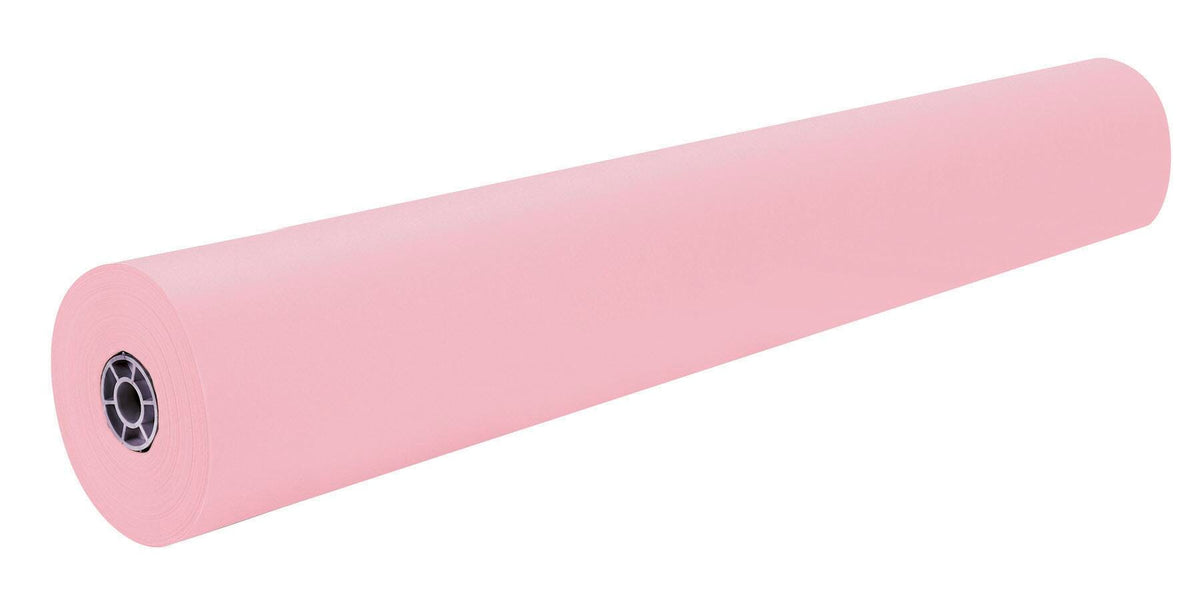 PAPER ROLL RAINBOW KRAFT 36 IN X 1000 FT PINK