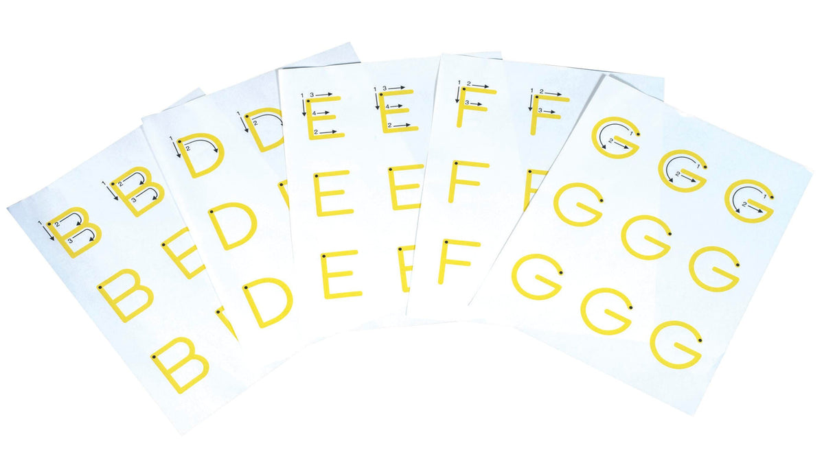 ABILITATIONS PAPER TRACING HI-WRITE UPPER CASE ALPHABET 100 SHTS