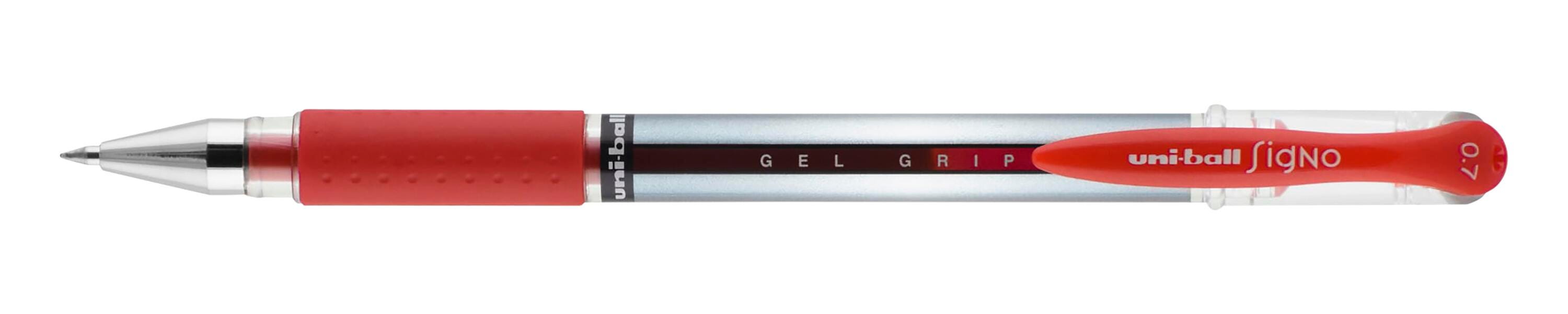PEN GEL UNI-BALL RED MEDIUM
