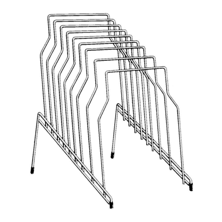 FILE WIRE STEP 8-COMPT 11-3/4 X 10-1/8 X 12-1/8 SLVR FEL72604