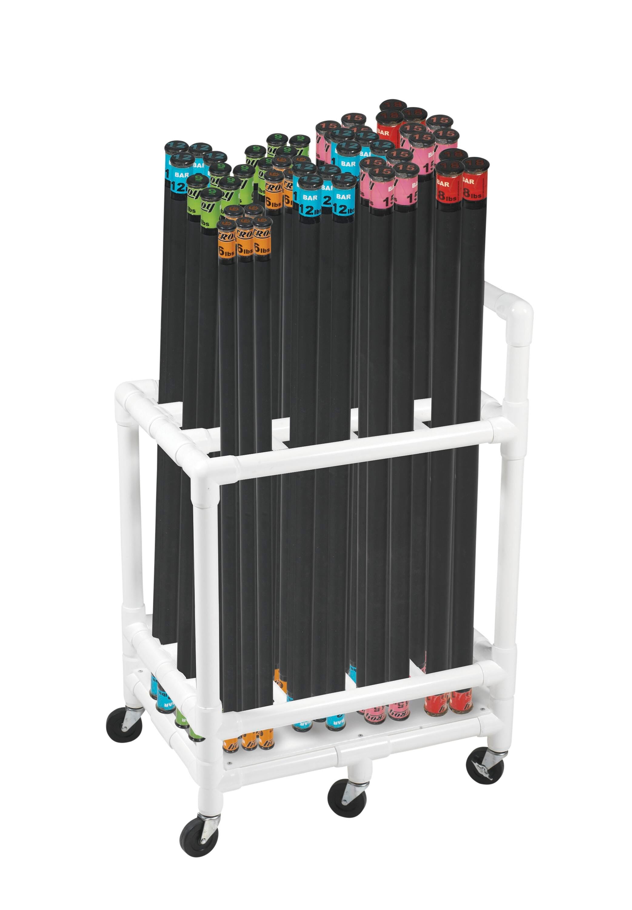 CART STORAGE FITNESS BAR CART