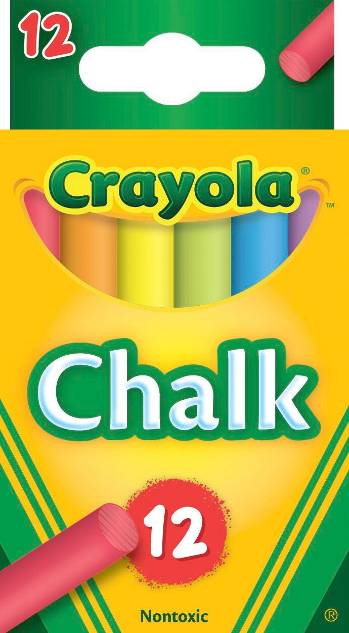 CHALK COLORED PACK OF 12