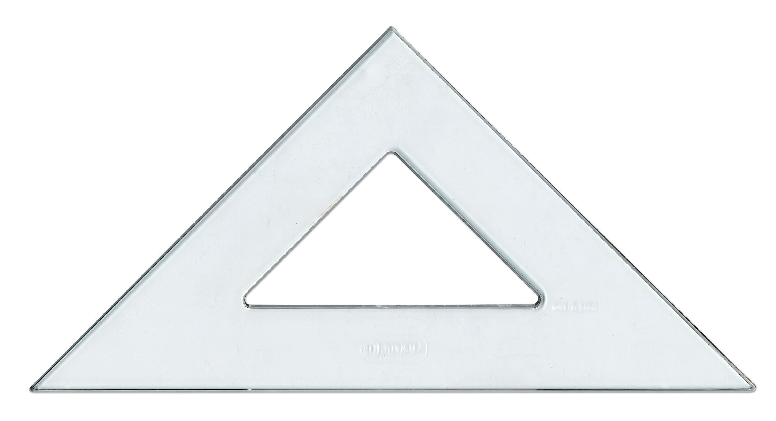 TRIANGLE STYRENE STUDENT 45/90 10 IN