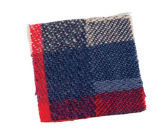 CLOTH WOOL PLAID 1.5\'\' SQ PKG/75