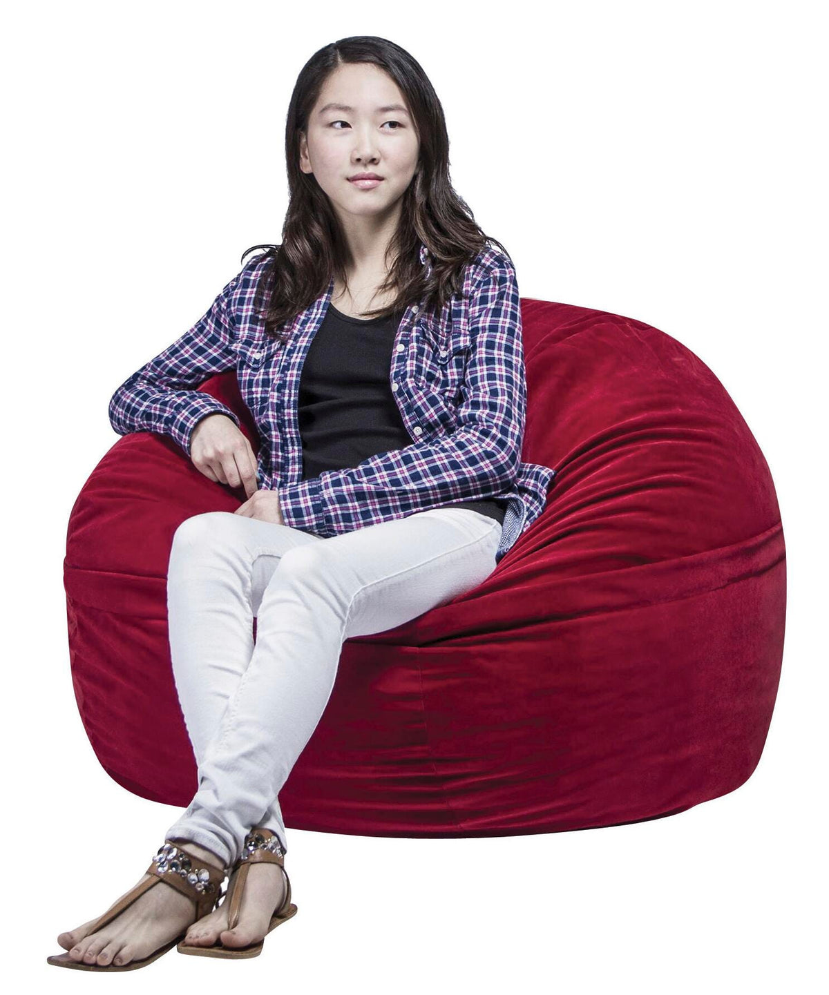 ABILITATIONS FLUFFCHAIR - SMALL - RED