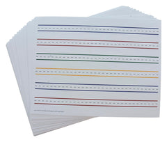 ABILITATIONS PAPER COLORCUE LINED 4 COLOR 50 SHTS