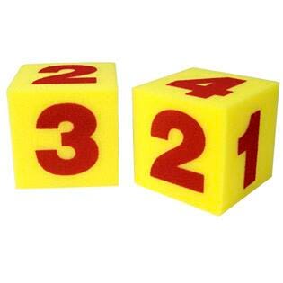 DICE - FOAM 5IN NUMERALS PKG/2