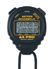 STOPWATCH-ACCUSPLIT AX725BK (BLACK) 16-MEMORY