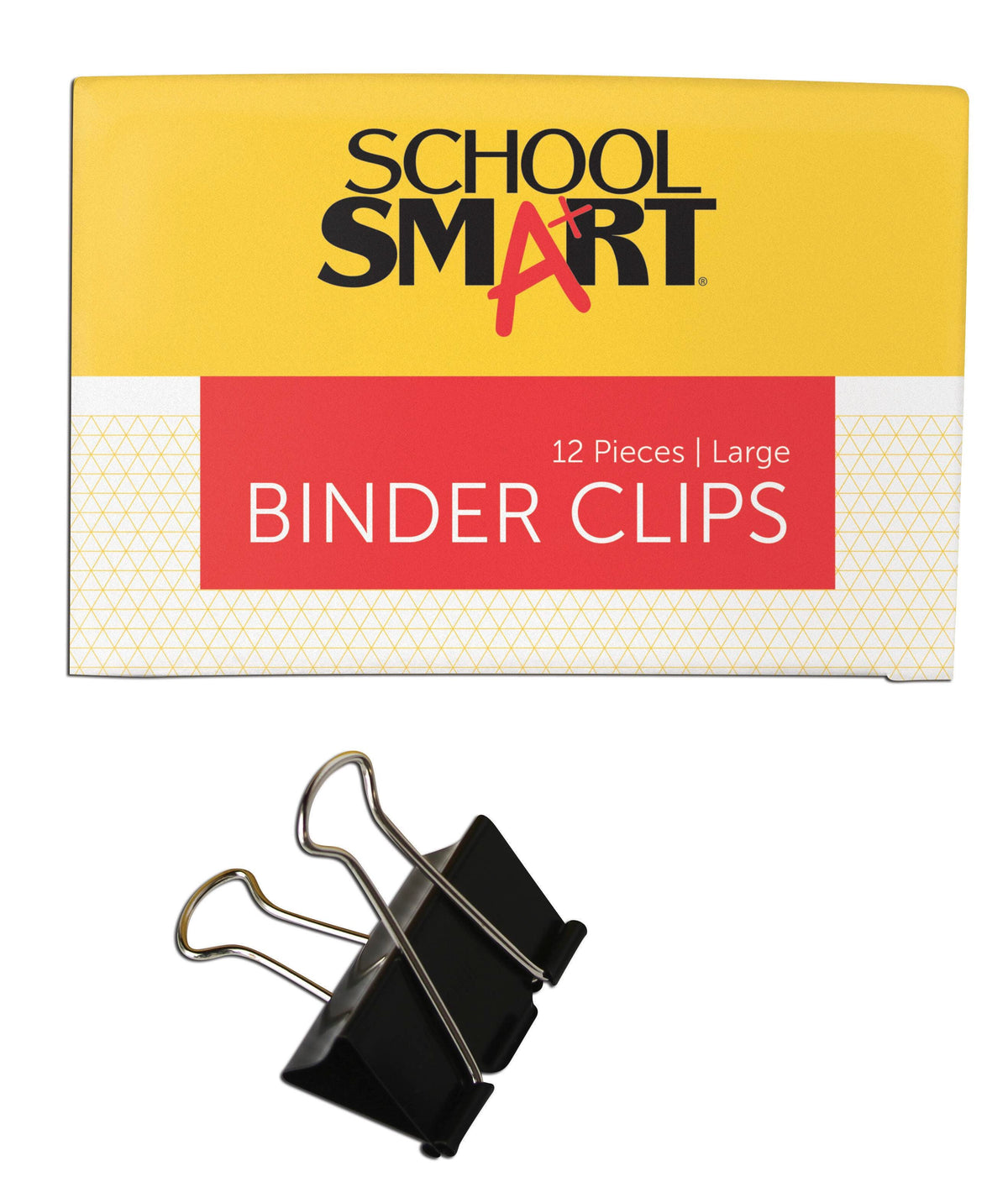 CLIP BINDER 2 IN KIT BLACK 12 COUNT SET OF 36 - SCHOOL SMART