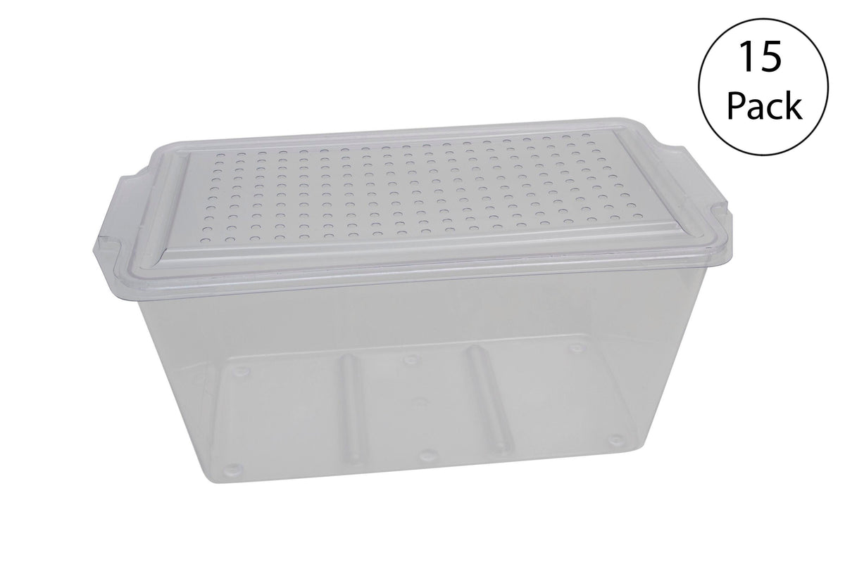 CONTAINERS 6 LITER W/LIDS S/15