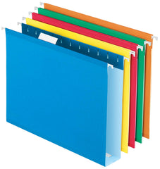 FOLDER FILE HANGING 2 IN EXPAND LTR 1/5 CUT ASST PK OF 25