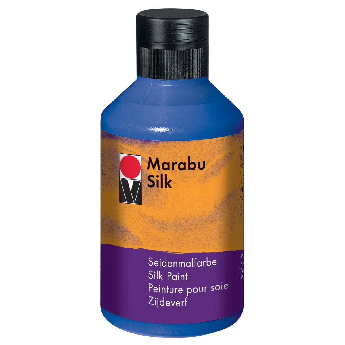 Paint Silk Medium Blue 250Ml