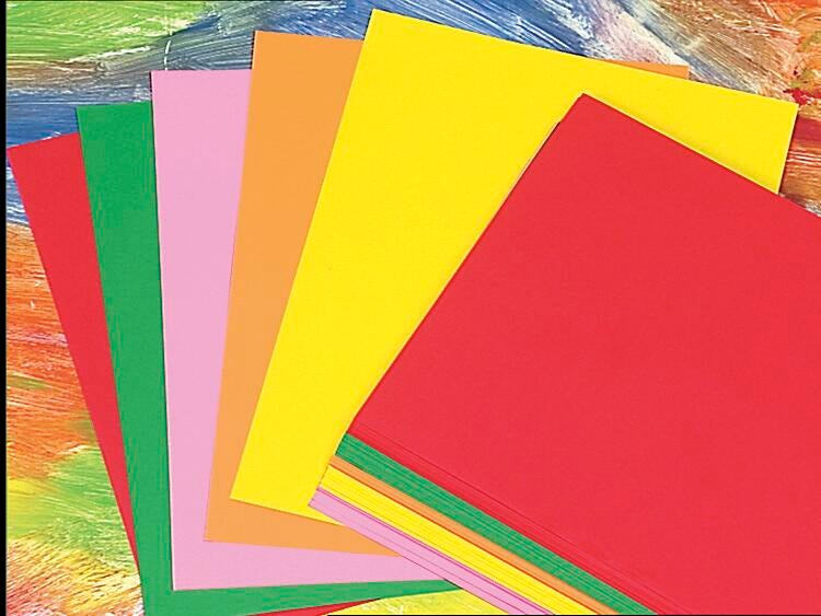 PAPER MULTI-PURPOSE 8.5X11 ASST HYPER COLORS PK OF 100