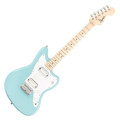 Fender Squier Jazzmaster mini electric guitar - Daphne Blue