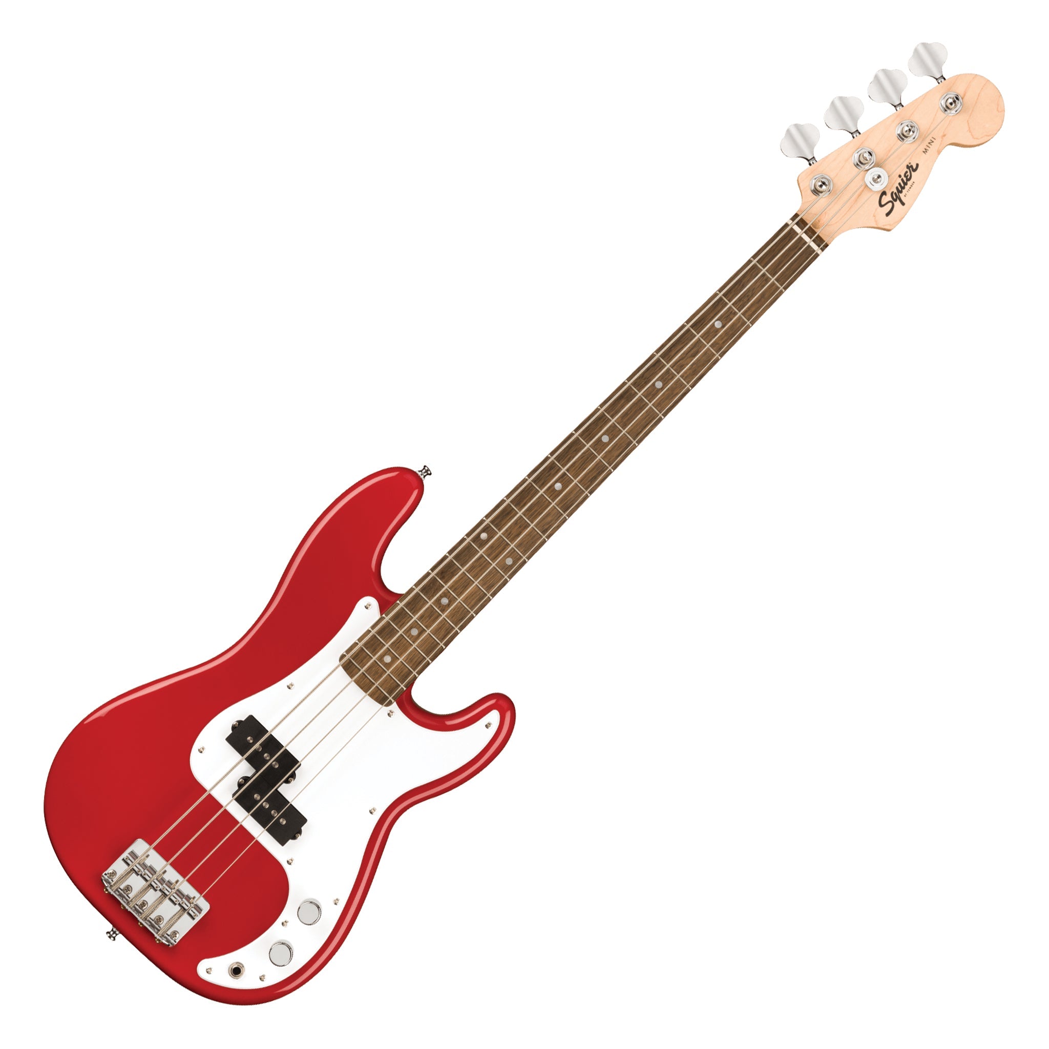 Fender Squier mini Precision bass guitar - Dakota Red