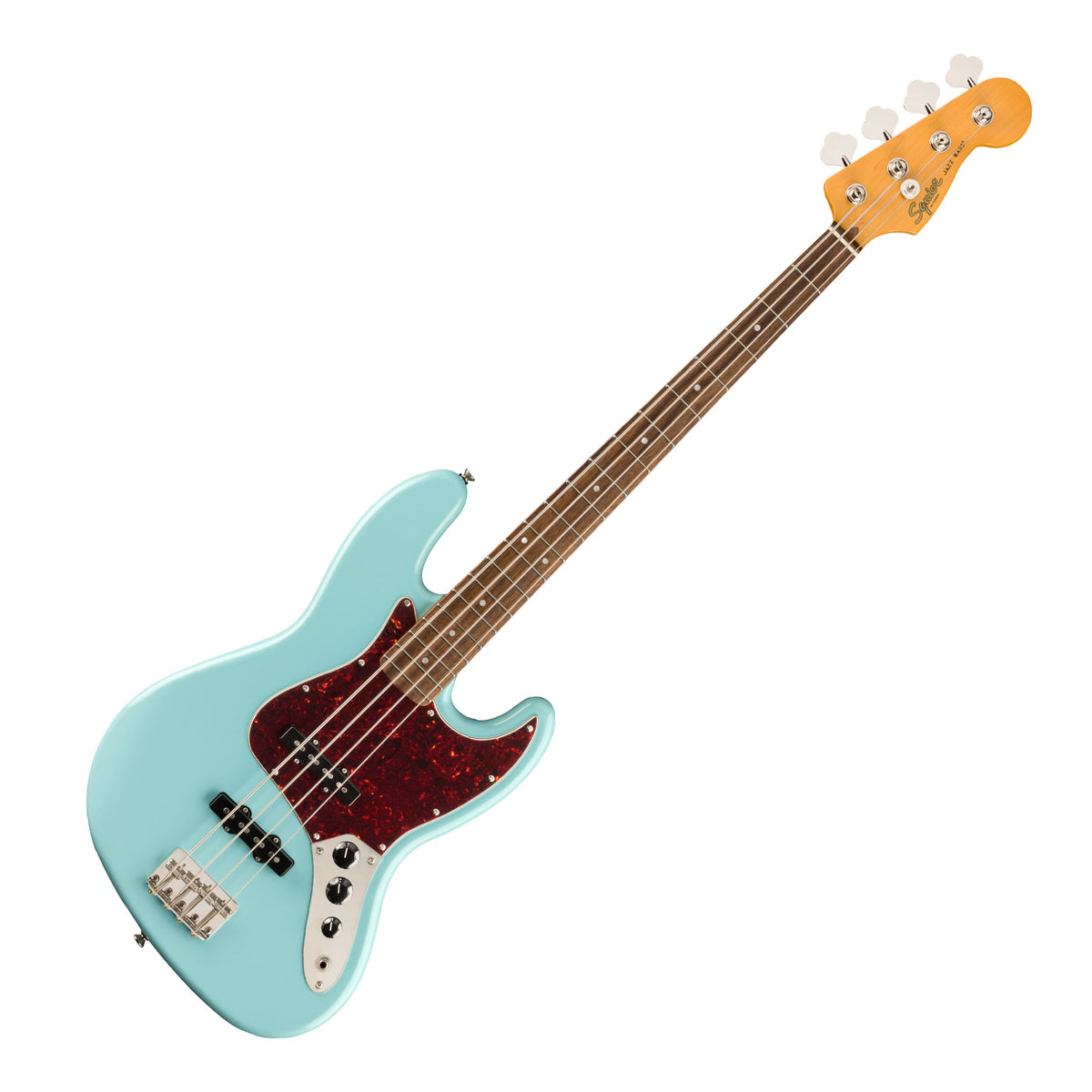 Fender Squier Classic Vibe \'60s jazz bass guitar - Daphne blue