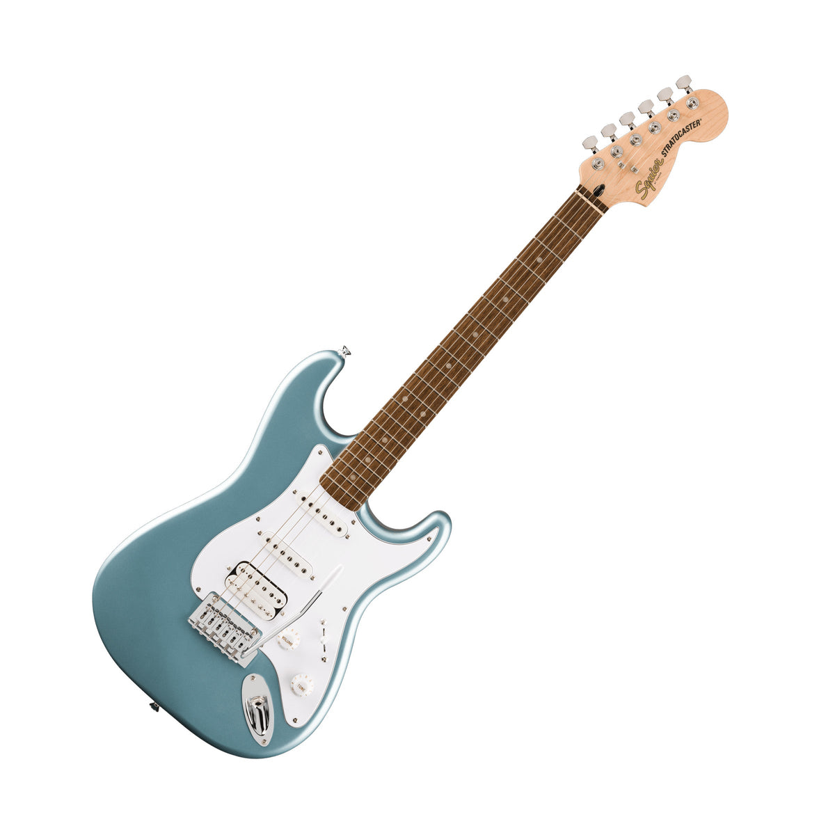 Fender Squier Affinity Series Stratocaster Junior HSS electric guitar - Ice blue metallic