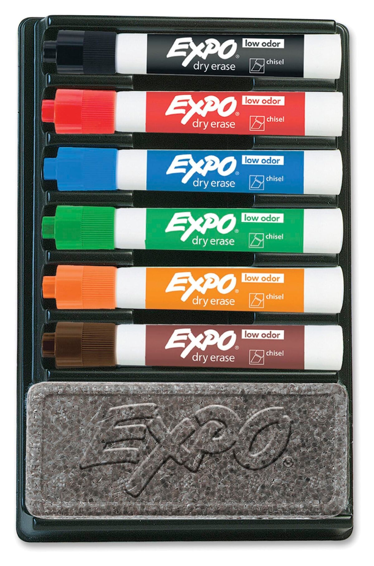 MARKER DRY-ERASE EXPO2 ASSORTED SAN80556 PACK OF 6