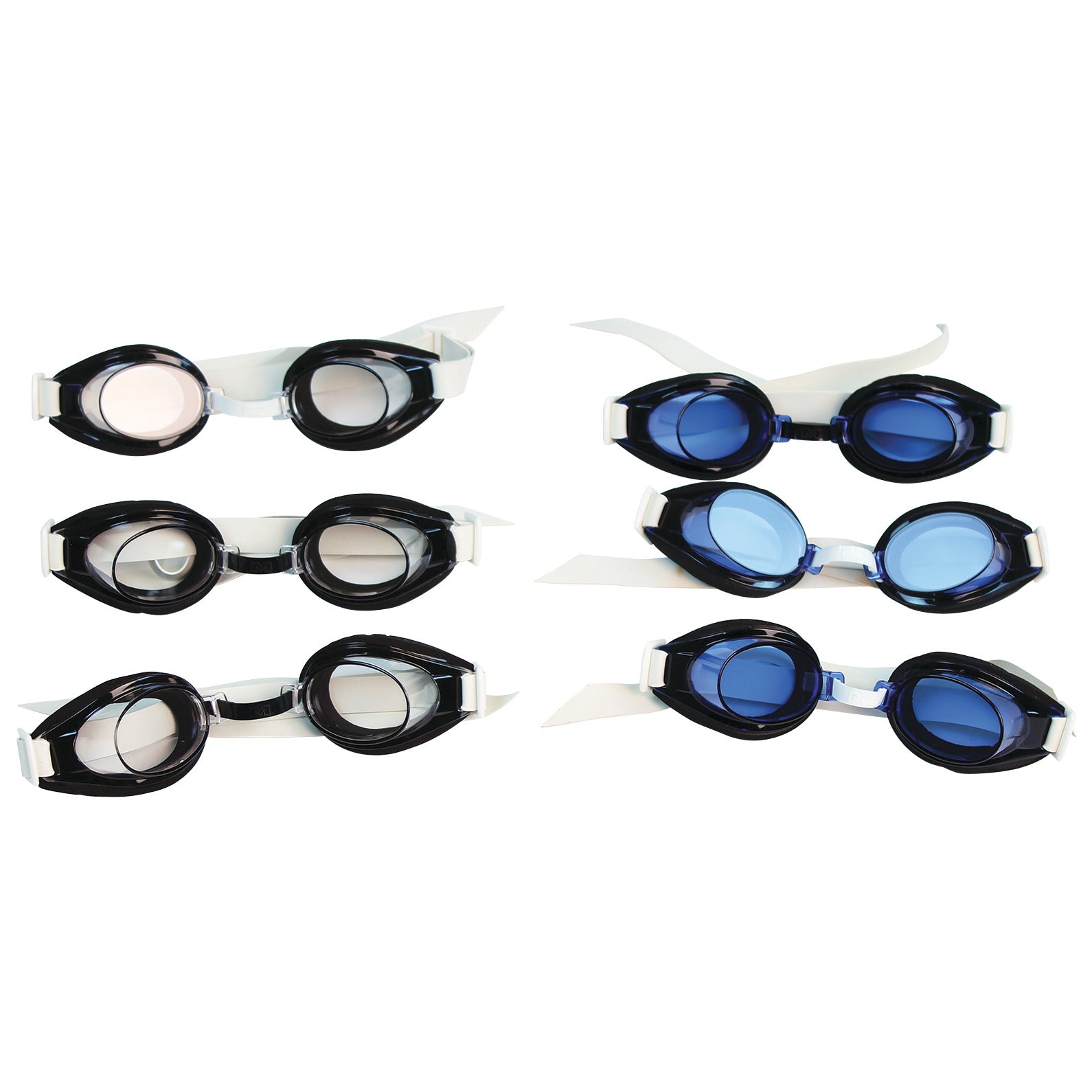 Classic Ii Goggles 6 Pack Mixed Colours