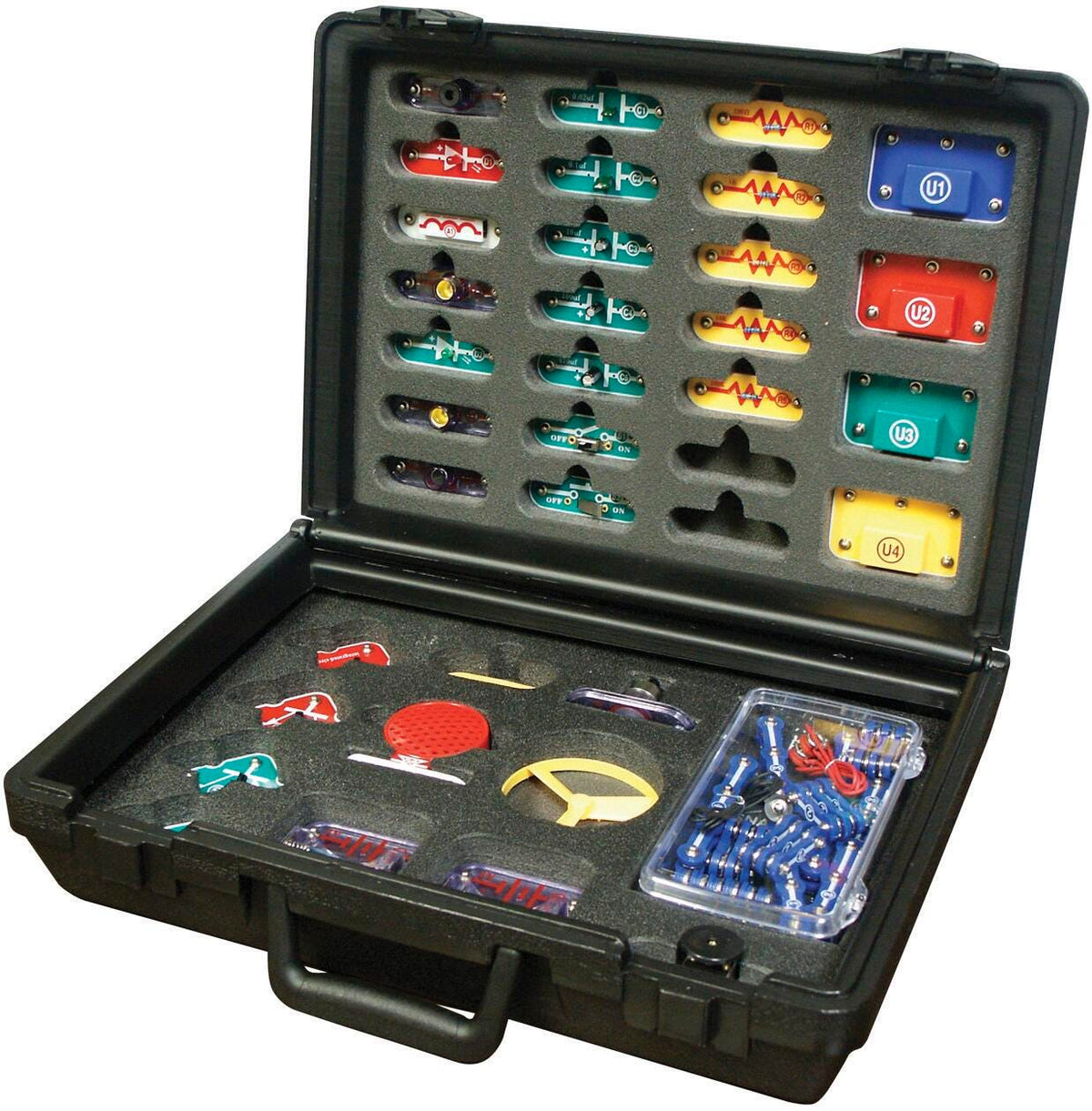 KIT ELECTRONIC SNAP CIRCUITS 60-PIECE