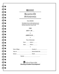 BOOK RCD KPG ATTEND REG 8 1/2X11 H052163