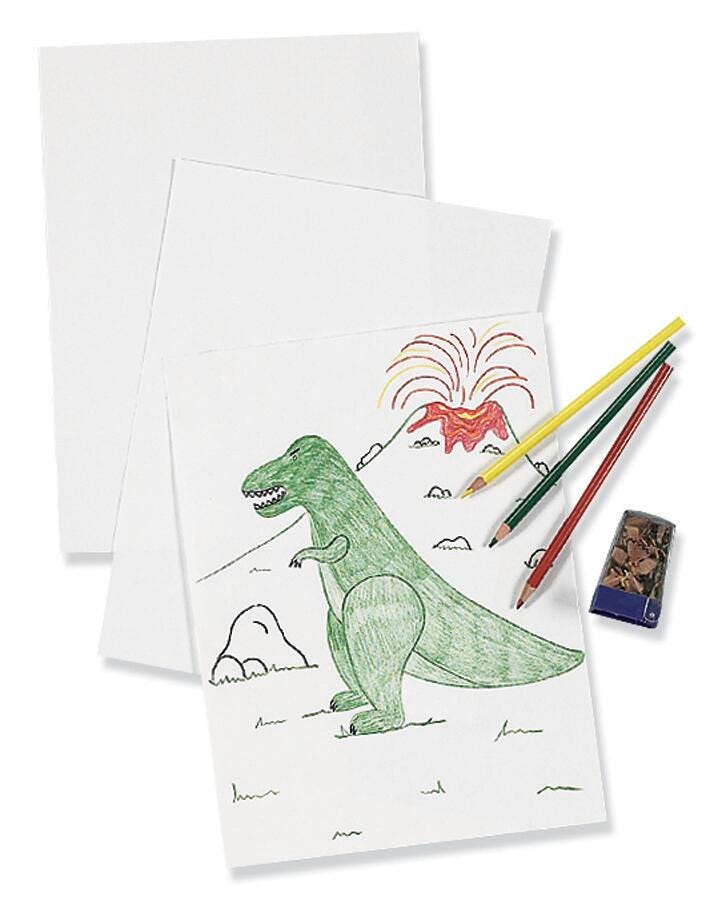 PAPER DRAWING WHITE 18X24IN 500 SHTS