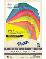 MULTI-PURPOSE PAPER 8.5X11 PACK OF 500 LIME