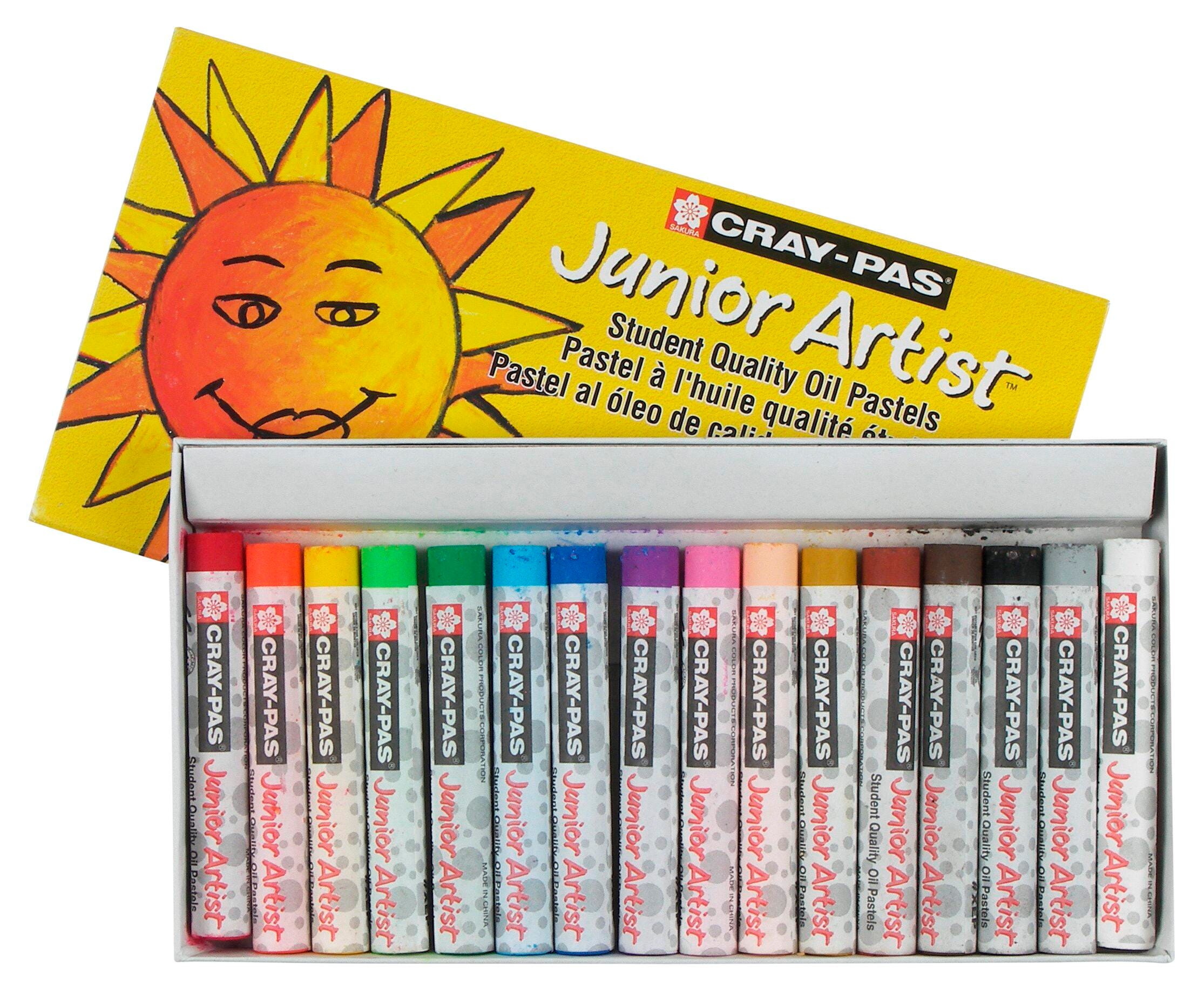 OIL PASTEL CRAY-PAS JUNIOR ARTIST ASST COLORS SET OF 16