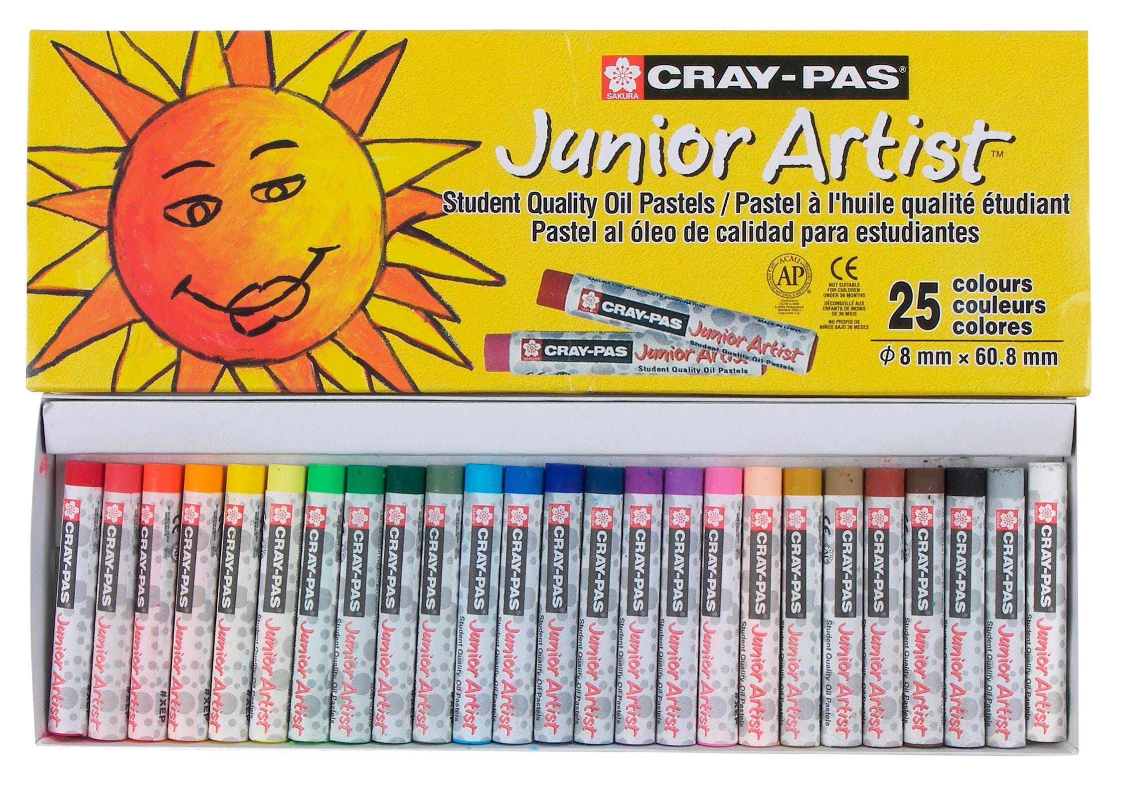 OIL PASTEL CRAY-PAS JUNIOR ARTIST ASST COLORS SET OF 25