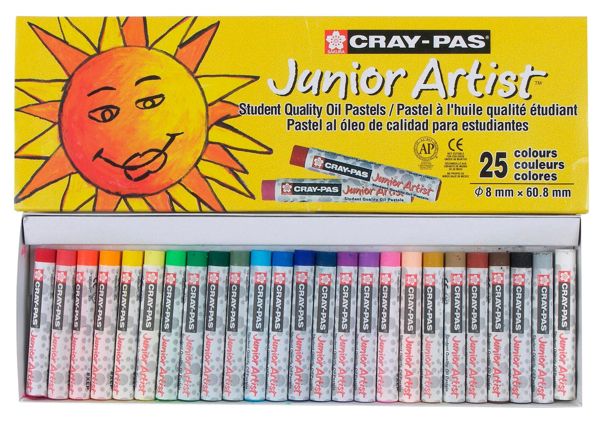 OIL PASTEL CRAY-PAS JUNIOR ARTIST ASST COLORS SET OF 25