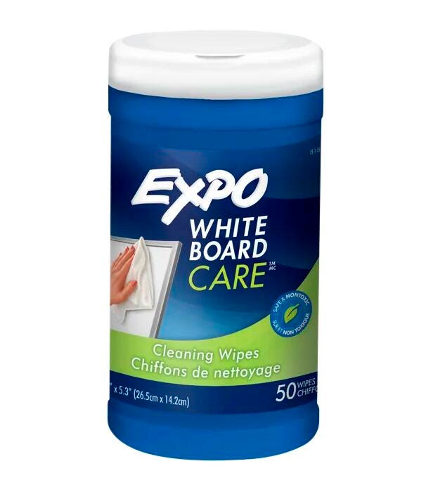 TOWLETTES EXPO MARKERBOARD SAN81850 PACK OF 50