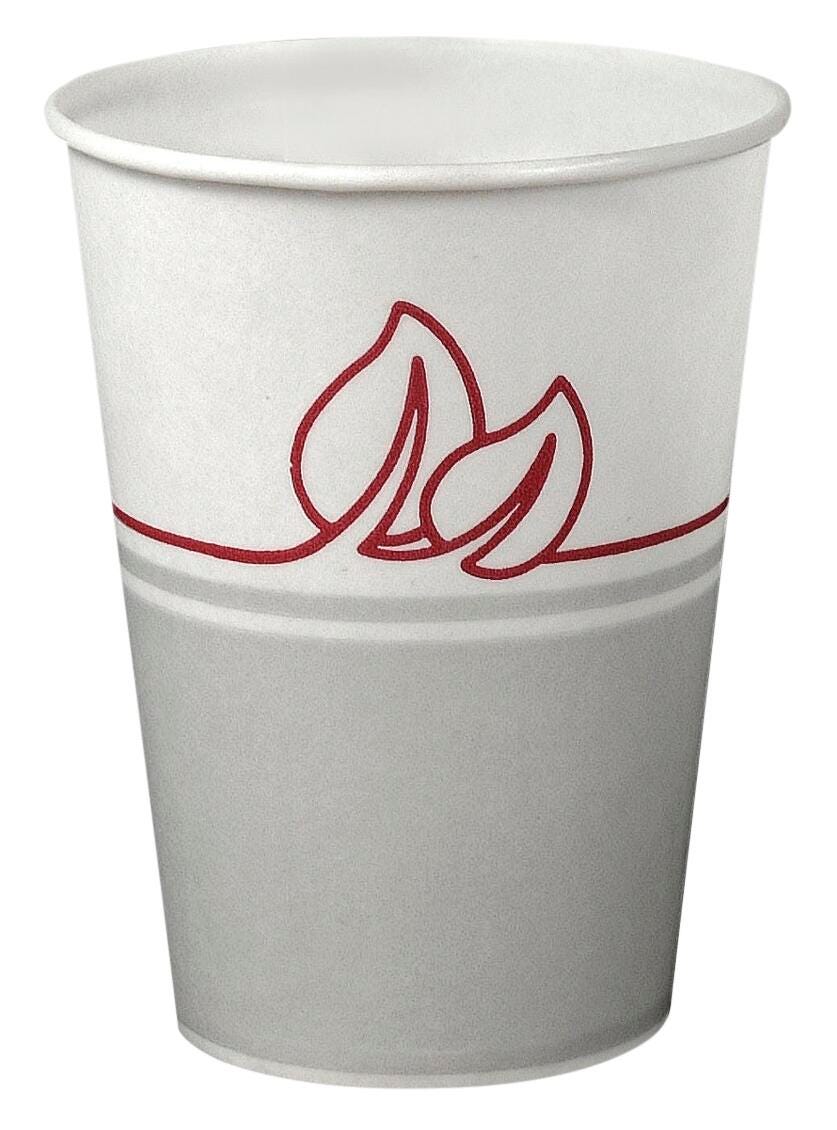 CUP PAPER HOT DRINK 6 OZ.PKG/50