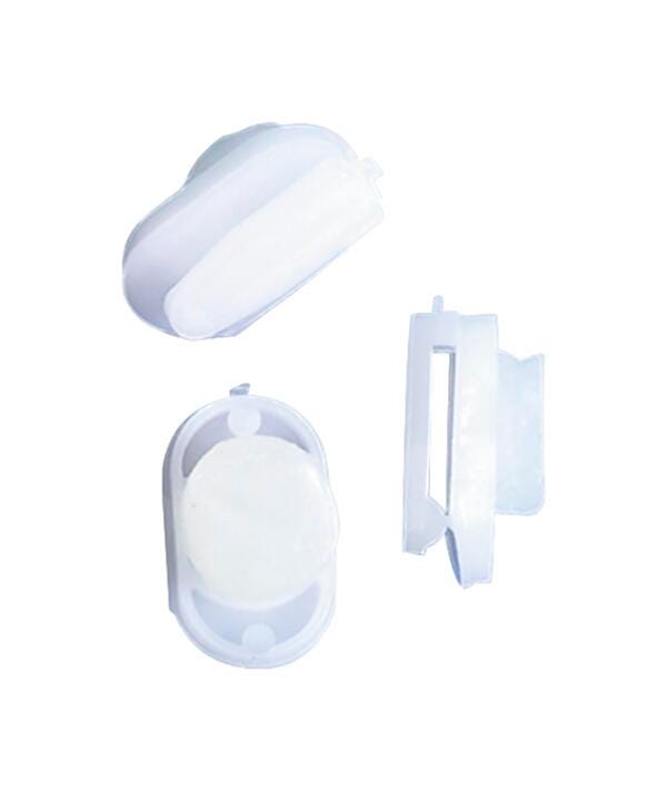 STIKKIWORKS ADHESIVE CLIPS WHITE PACK OF 30