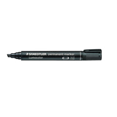 Perm Marker St350 C/Tip Black Pk10