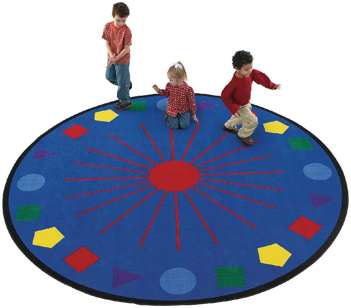 FLAGSHIP CARPETS - SHAPES GALORE - 8 FT ROUND