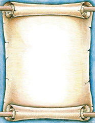 PAPER PRINTER SCROLL THEME 8.5X11 100 SHTS