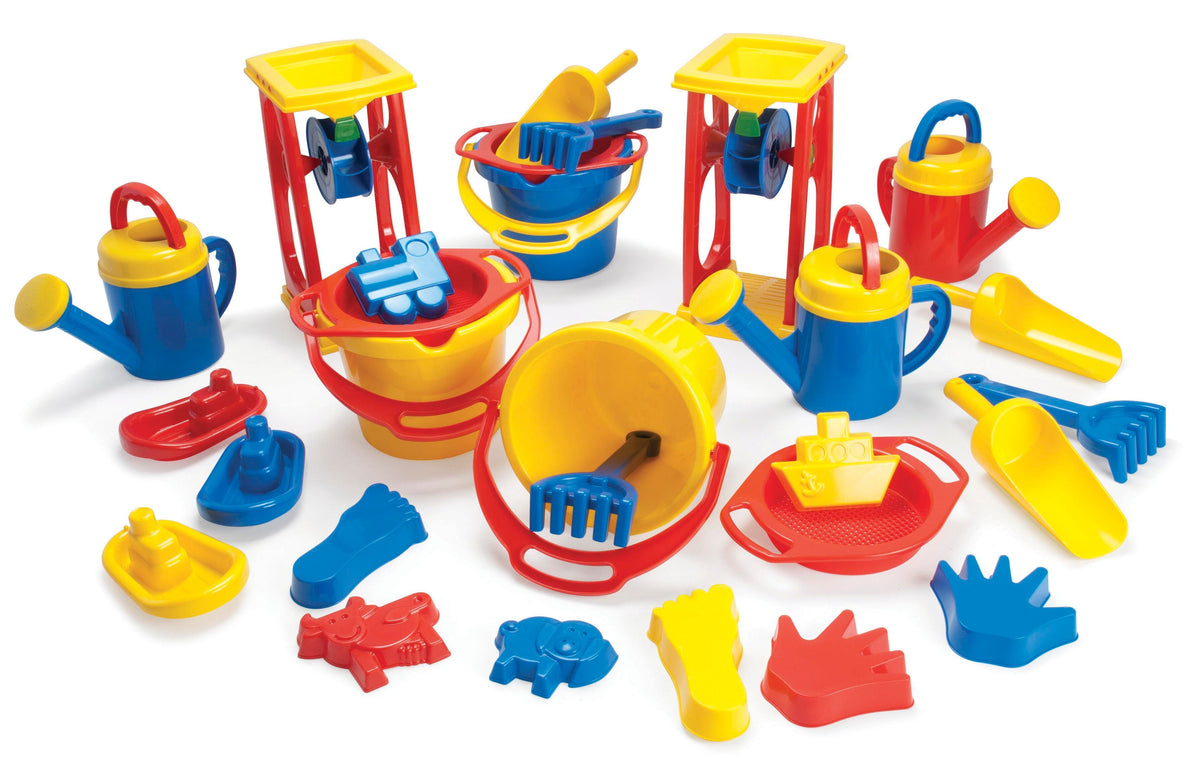 PLAY SET SAND + WATER SET OF 28