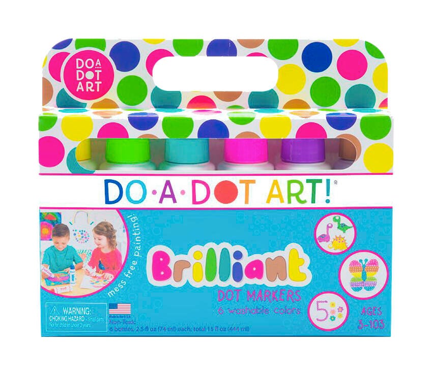 PAINT WASH MARKER DO A DOT STANDARD BRILLIANTS SET OF 6