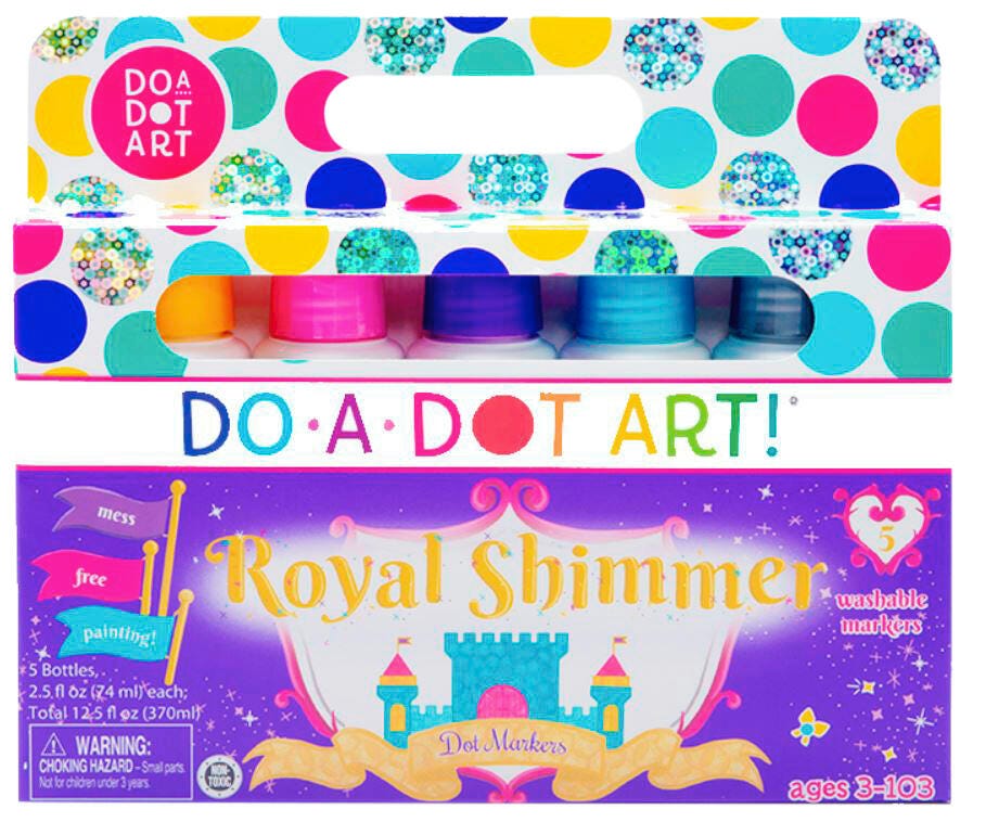 PAINT WASH MARKER DO A DOT SHIMMERS ROYAL SET OF 5