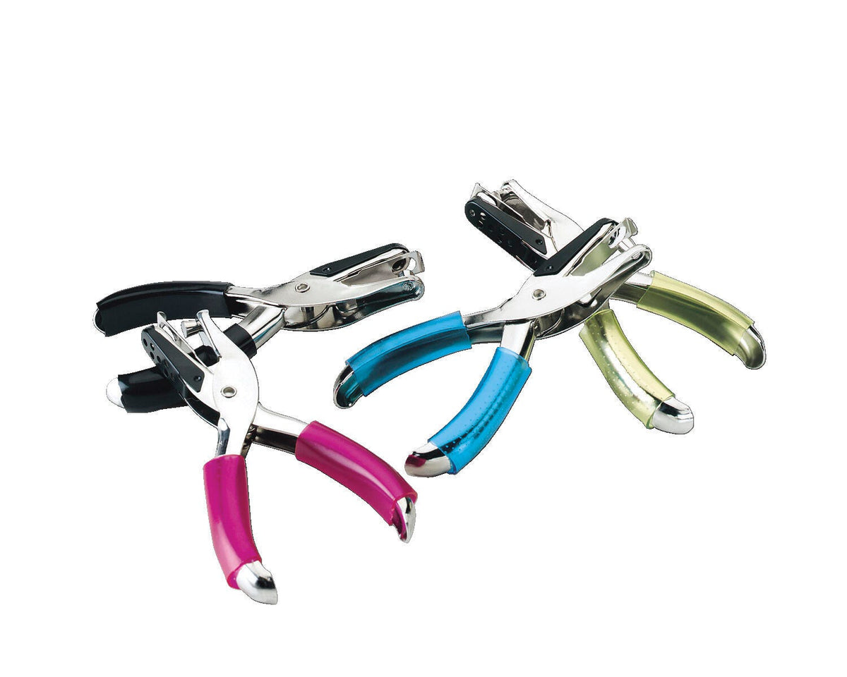 KIT PAPER PUNCH W/SOFT GRIPS SET OF 4