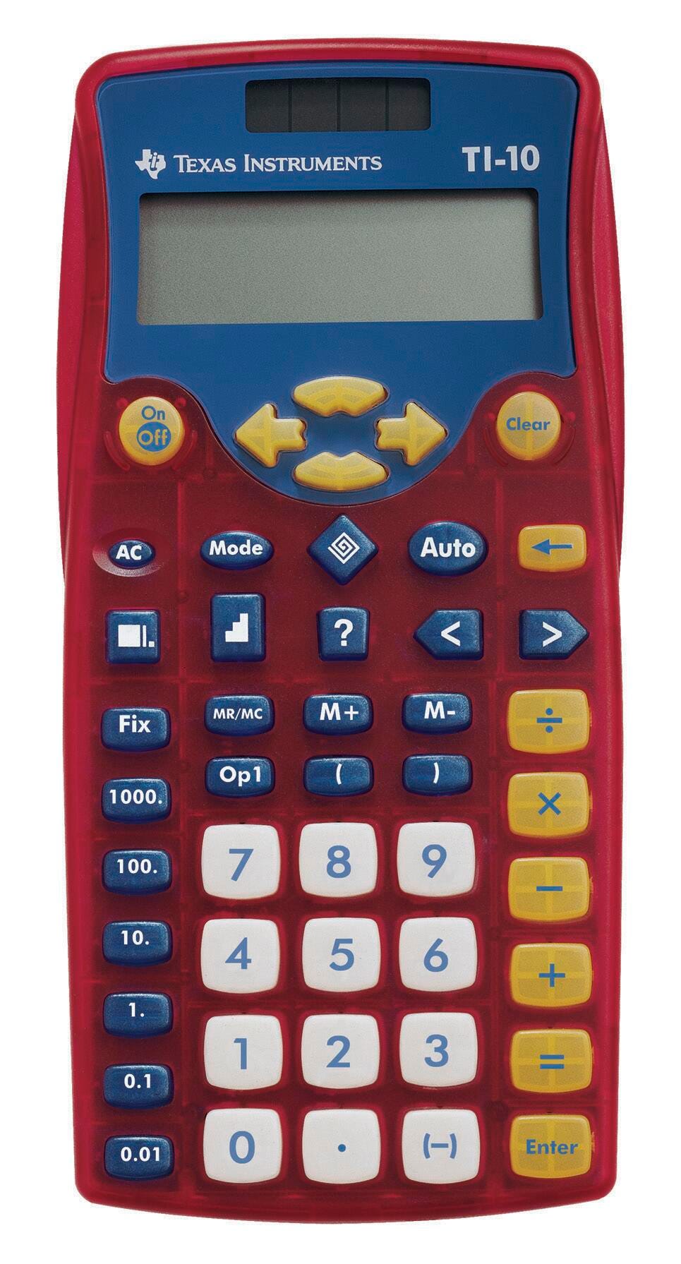 CALCULATOR TI-10 - 10/BK/C