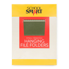 FOLDER FILE HANGING LTR SIZE 1/5 CUT PACK OF 25 SCHOOL SMART