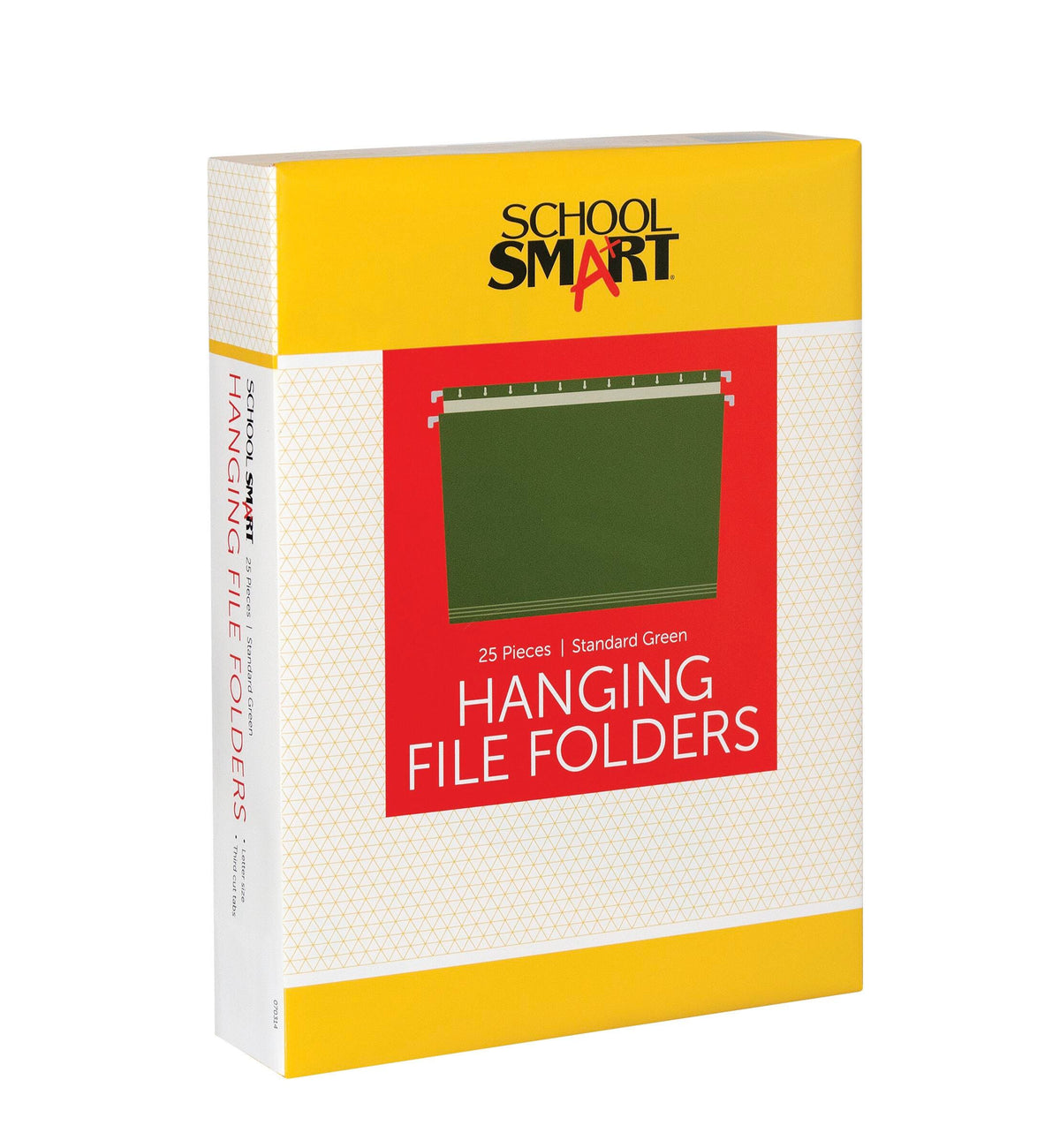 FOLDER FILE HANGING LTR SIZE 1/3 CUT PACK OF 25 SCHOOL SMART