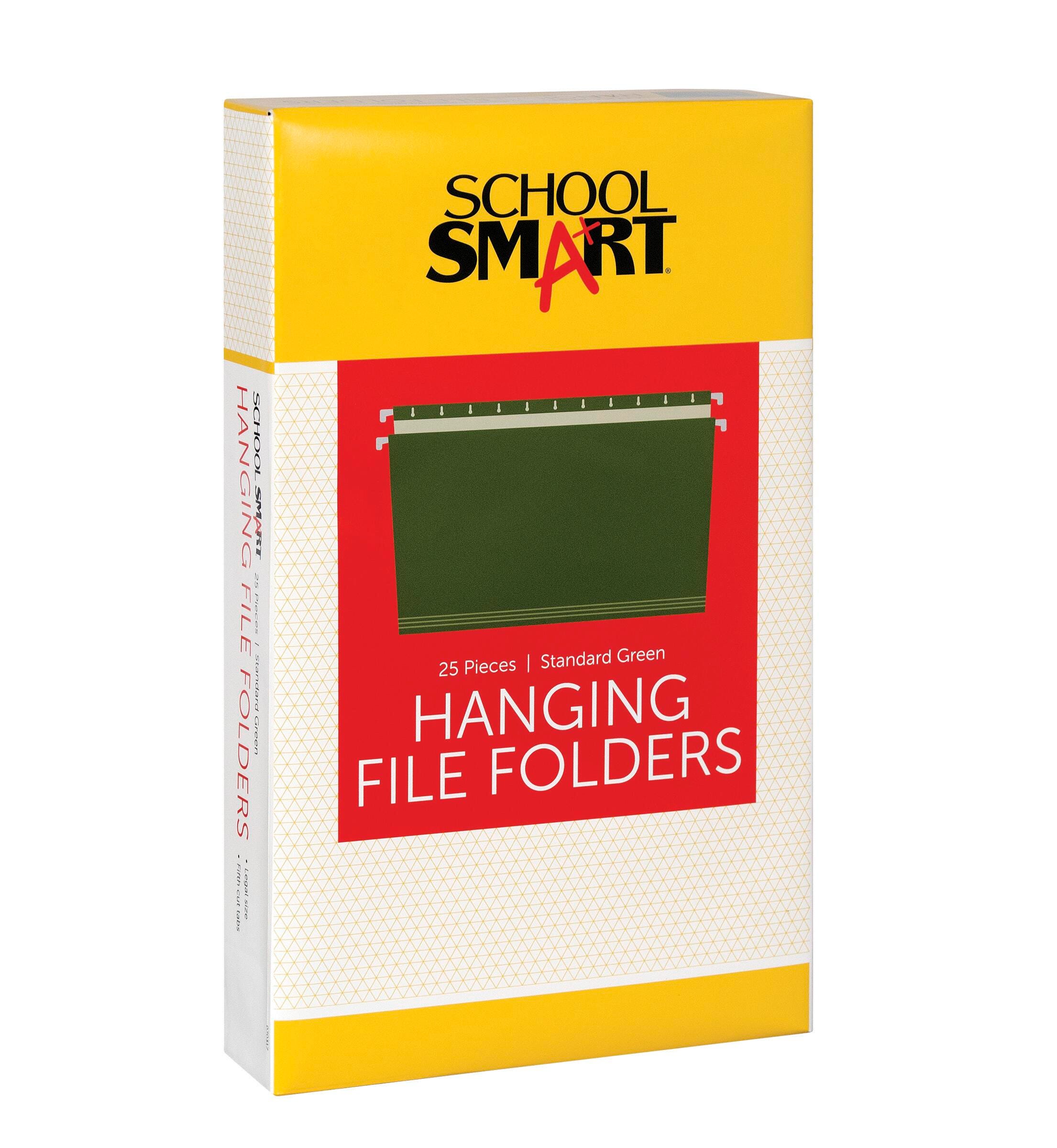FOLDER FILE HANGING LGL SIZE 1/5 CUT PACK OF 25 SCHOOL SMART