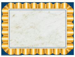 CERTIFICATES BLANK 8 1/2X11 GOLD RIBBON SET OF 50