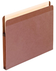 FILE POCKET REINFORCED LETTER 1.75 IN EXP REDROPE