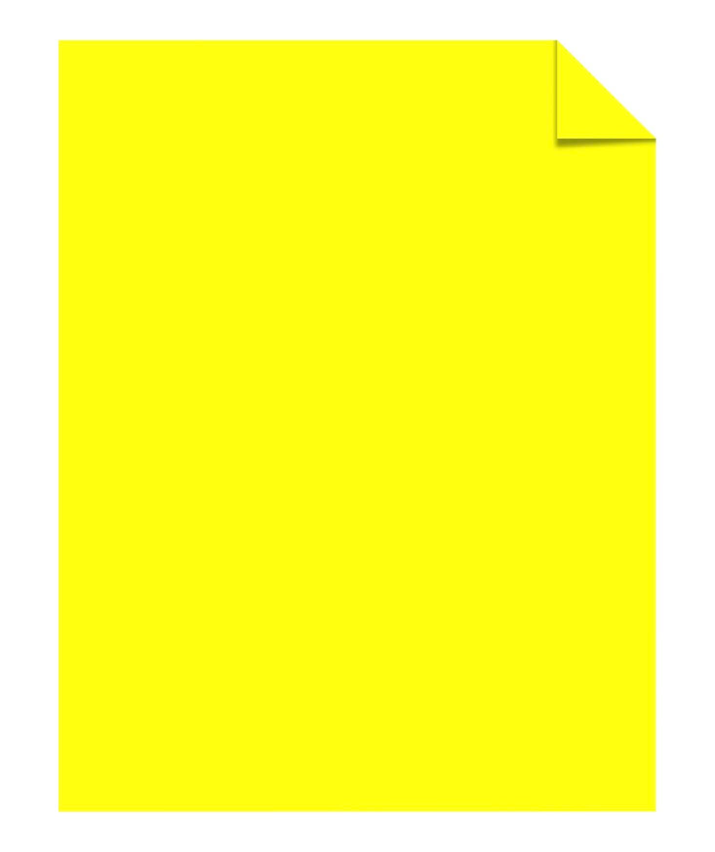 PAPER COPY ASTROBRIGHTS 8.5X11 LIFT OFF LEMON 50T CASE OF 10