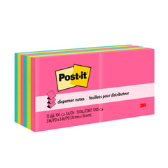 REFILL POP-UP STICKY PAD 3X3 ASST POPTIMISTIC MMMR33012AN PK OF 12