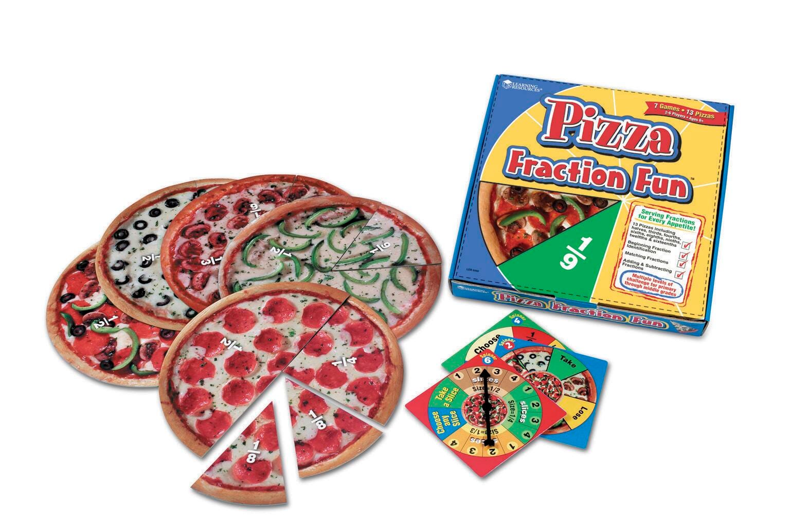 GAME PIZZA FRACT FUN