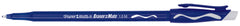 PEN BLUE BALLPOINT ERASERMATE MED PACK OF 12
